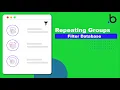 Filtering Data in Repeating Group Bubble io