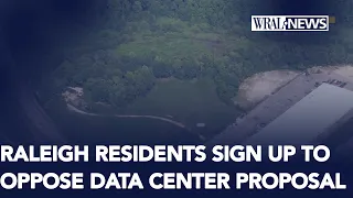 Dozens sign up to speak against data center proposal for southeast Raleigh