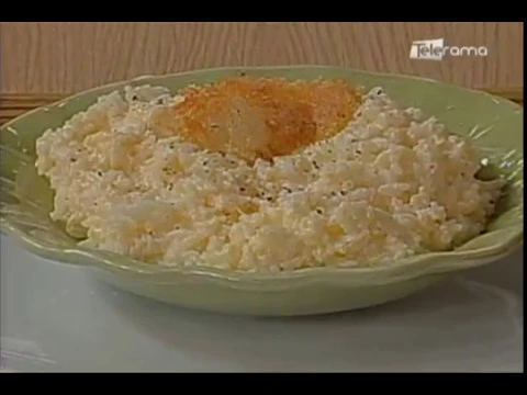 Arroz cuatro quesos 