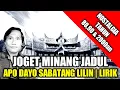 Download Lagu Lagu Joget Minang - Apo Dayo Sabatang Lilin | Lirik | Cipt \u0026 Voc : Asben