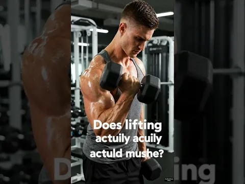 डंबल उठाने से नहीं बनती बॉडी! 💪 असली Muscle Growth का Secret | Fitness Facts #shorts