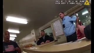 NY Prison Sergeant Confronts Inmate During Dorm Rounds Bodycam Footage