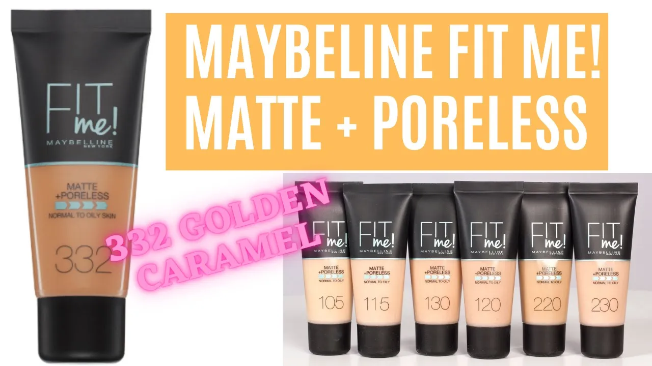 Maybelline Fit Me Foundation 330/332 | Review and Wear Test | Anusha Swamy