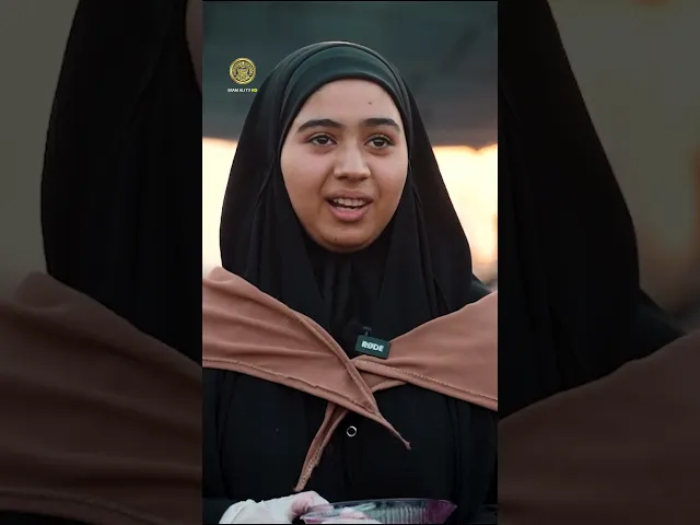 ⁣طفلة تئن و تتألم وكأنها كانت مع سبايا كربلاء