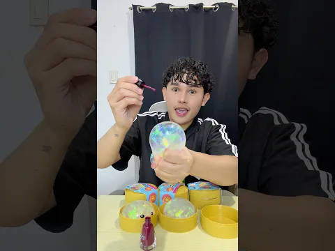 squishy + nail polish ???