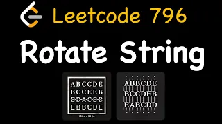 Leetcode 796 Rotate String