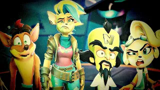كراش بانديكوت مدبلج جميع المقاطع السينمائية Crash Bandicoot 4 All Cutscenes Full Movie 4K 
