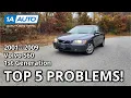 Top 5 Problems Volvo S60 Sedan 2001-2009 1st Generation