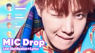 Download BTS - MIC Drop (Steve Aoki Remix) (Line Distribution + Lyrics Karaoke) PATREON REQUESTED MP3