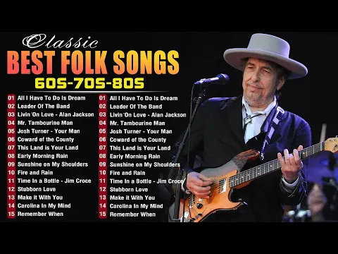 The Best Of Folk Songs 🌴 Classic Folk Songs 60's 70's 80's Playlist 🌴 Country Folk Songs