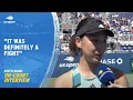 Wang Xinyu On-Court Interview | 2023 US Open Round 3