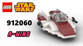 LEGO 912060 A-WING | LEGO Starwars Magazine Gift Virtual Build