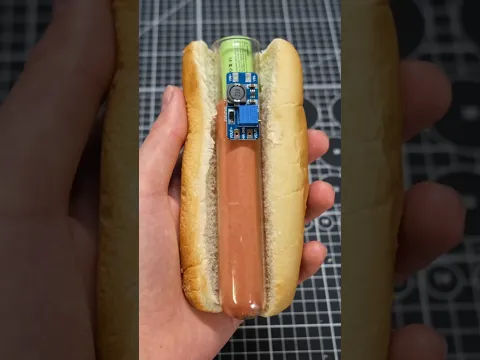 Self-Cooking Hot Dog