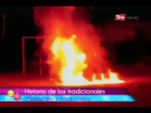 Historia de las tradiciones monigotes y años viejos