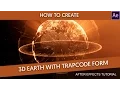 After Effects Tutorial 3D Earth Particles