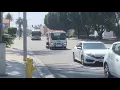 Omnitrans route 10 inbound from Fontana to San Bernardino transit center