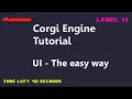 Corgi Engine - Configure your own UI