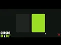 Cursor in out ripple effects using HTML CSS JAVASCRIPT