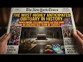 The Most Highly Anticipated Obituary in the History of the World Political Satire Targeting Trump