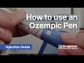 How to use an Ozempic semaglutide Pen