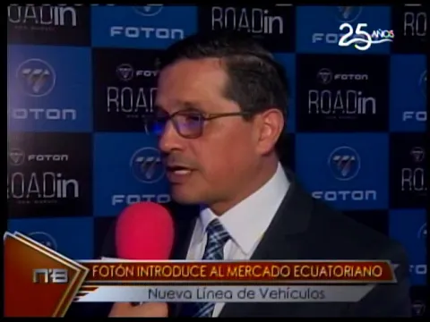 Fotón introduce al mercado ecuatoriano nueva línea de vehículos