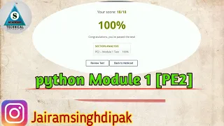 PE2 PYTHON MODULE 1 Essentials 2 cisco python assignment module 1 essentials 2 cisco solution PE