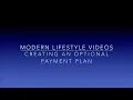 Optional Payment Plan