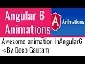 Animations in Angular 6