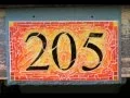 Colourful Countdown from 300 to 0 old clock tick