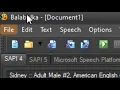 Microsoft Sam And His Fellow TTS Voices 1 The Movie