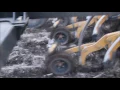 Devloo Roto Mud Scrapers on a SeedMaster