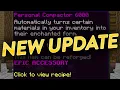 NEW UPDATE PERSONAL COMPACTOR 6000 TALISMAN Hypixel Skyblock