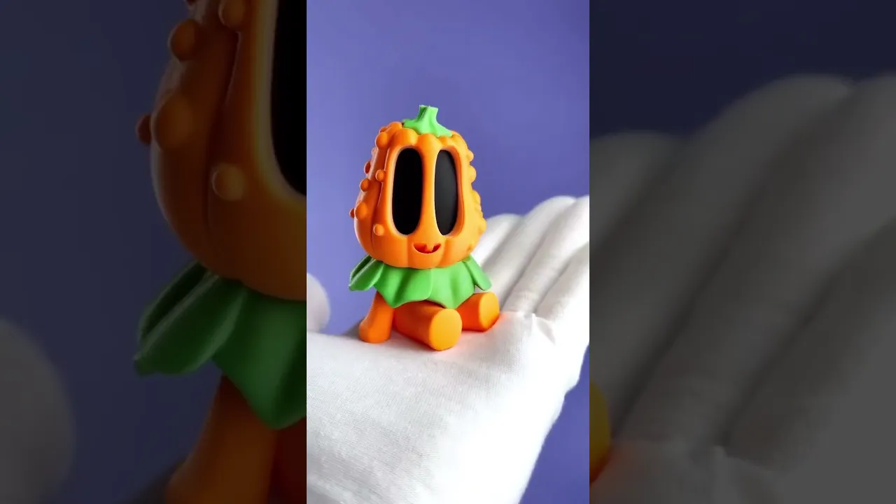 Blob Pumpkins - Mini Modular Articulated Art Toy video thumbnail