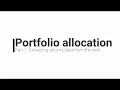 Python for Portfolio Allocation - Part 1 Returns