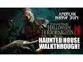 Video di American Horror Story Haunted House Walkthrough Halloween Horror Nights 2016 Universal Orlando HHN26