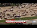 18-Wheeler Crash on US 290 Near West Road Closes Lanes Injures Two