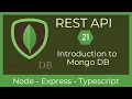 21Introduction to Mongo DB REST API with Node TypeScript UiBrains