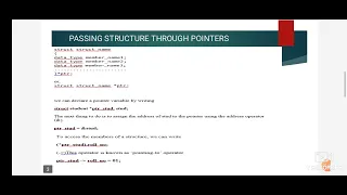 6 passing structure through pointer