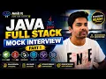 Java Full Stack Mock Interview Questions Live Interview Questions for Freshers and Devlopers