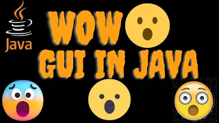 How to Create Wow Emoji Face Using Java Surprise Emoji Java GUI