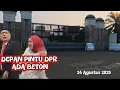 Download Lagu ADA BETON DI GERBANG DPR MENJELANG DEMO 25 AGUSTUS 2025