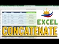 Excel How to Use Concatenate Function
