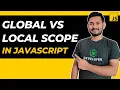 Global Scope vs Local Scope in Javascript The Complete JavaScript Course Ep 33