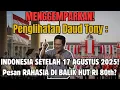 Download Lagu MENGGEMPARKAN! Penglihatan Daud Tony : Pesan RAHASIA DI BALIK HUT RI 80th?