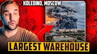 IT FINALLY HAPPENED! The LARGEST Wildberries Warehouse Burns like there is no Tomorrow