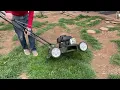 BLADE OPERATION - Bolens 125-cc 20-in Push Gas Lawn Mower with Briggs Stratton Engine 11A-02BT765