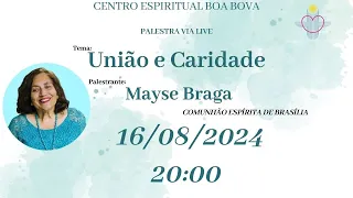 União e Caridade | Palestra Mayse Braga