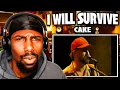 Lagu THAT GUITAR! | I Will Survive Cover - Cake (Reaction)