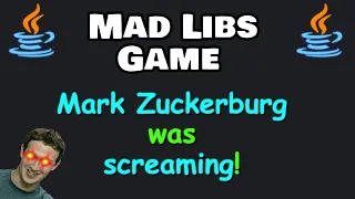 Let s code a mad libs game with Java