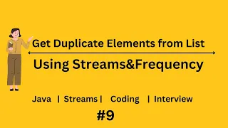 Get Only Duplicate Elements From List In Java Using Streams Collections Frequency in Java